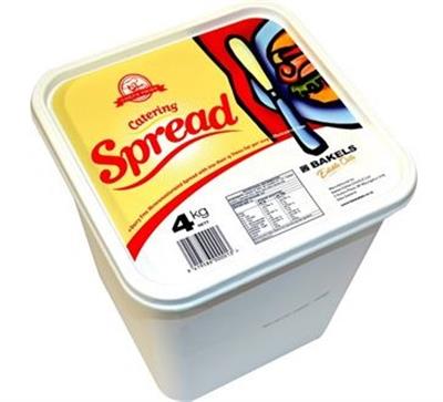 Margarine Catering Spread 4kg BAKELS