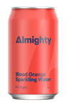 Water Sparkling Blood Orange 330ml x 24 ALMIGHTY