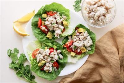 Crab Meat Pasteurised Jumbo 450g Frozen SHORE MARINER