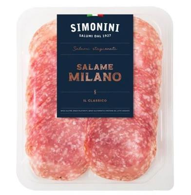Salami Milano Sliced 500g Frozen SIMONINI
