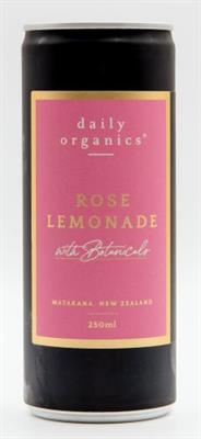 Drink Soft Drink Rose Lemonade 250ml x 12 DAILY ORGANICS
