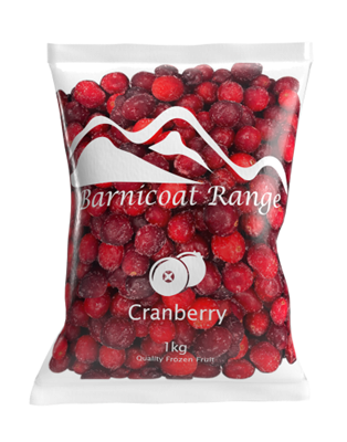 Cranberry IQF 1kg Frozen BARNICOAT