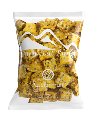Passionfruit IQF 1kg Frozen BARNICOAT