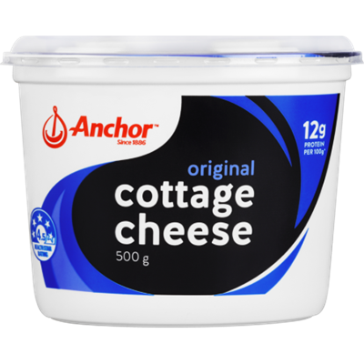 Cottage Cheese Plain 500g ANCHOR