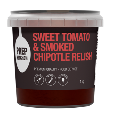 Relish Sweet Tomato & Smoked Chipotle 1kg PREP KITCHEN