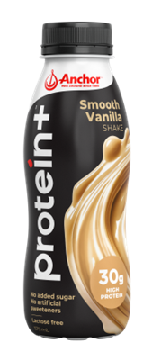 Milk Flavoured Protein Plus Vanilla UHT 375ml x 12 ANCHOR
