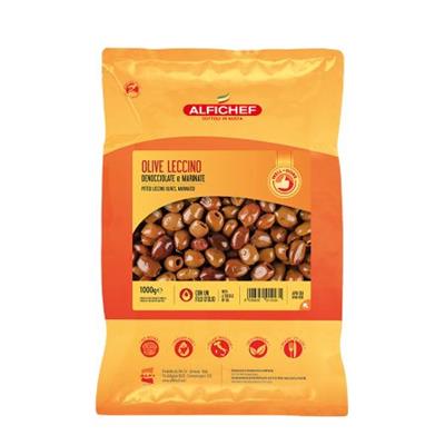 Olives Pitted Leccino Marinated 1KG ALFICHEF