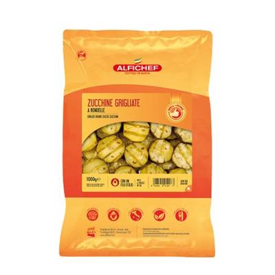 Zucchini Grilled Round Sliced 1KG ALFICHEF