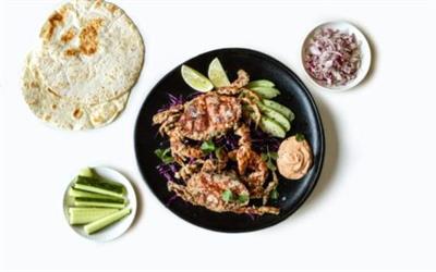 Crab Soft Shell Raw 80/100 800g Frozen SHORE MARINER