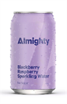Water Sparkling Blackberry & Raspberry 330ml x 24 ALMIGHTY