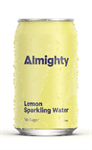 Water Sparkling Lemon 330ml x 24 ALMIGHTY