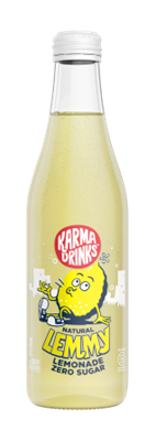 Drink Lemonade Lemmy Sugar Free Organic 300ml x 15 KARMA