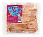 Bacon Streaky Rasher Pre-cooked 1kg HOBSONS