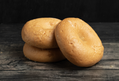 Bagel Plain 130g x 40pc Frozen GOOD HONEST