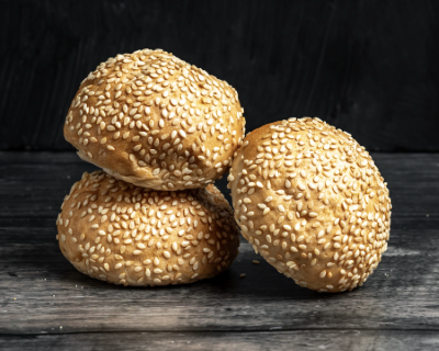 Bun Slider Sesame 25g x 100pc Frozen GOOD HONEST