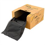 Bag Rubbish Bin Liner 82L Black 100pk IKON